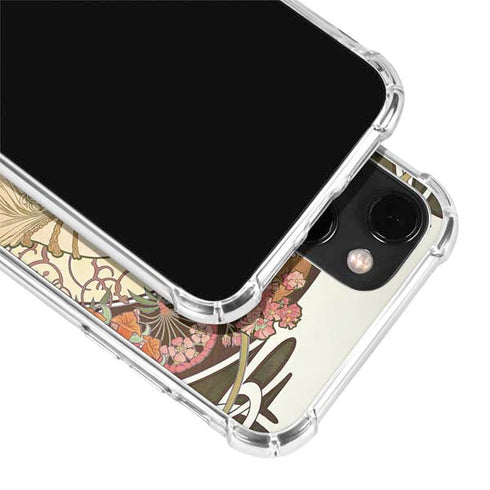 Alphonse Mucha Reverie 1897 iPhone 14 Clear Case